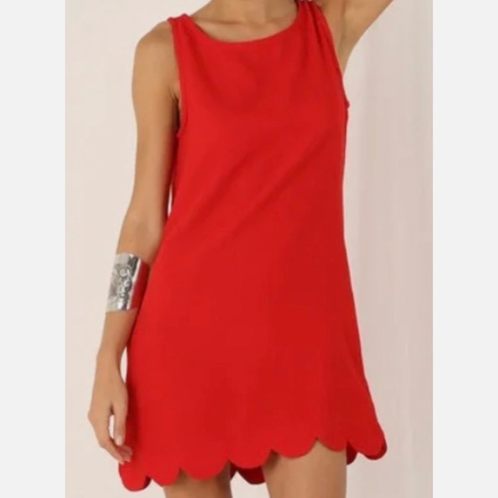 Kate Spade Large women’s Vibrant Red Sleeveless Dress